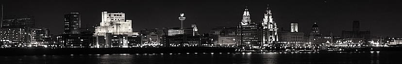 Liverpool Waterfront at Night courtesy of 
    Aidan O'Rourke - www.aidan.co.uk